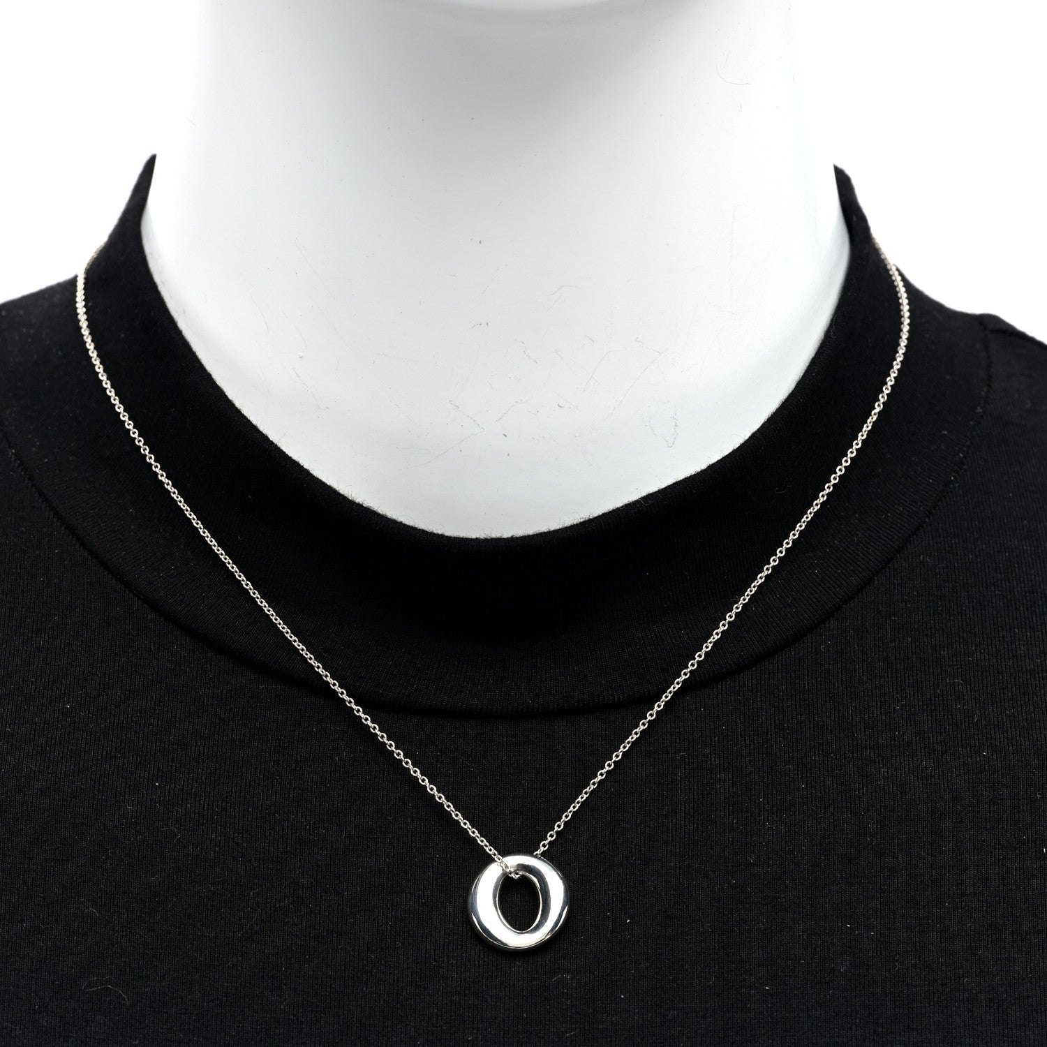Tiffany Sterling Silver Elsa Peretti Sevillana Lariat Necklace 2 of 6