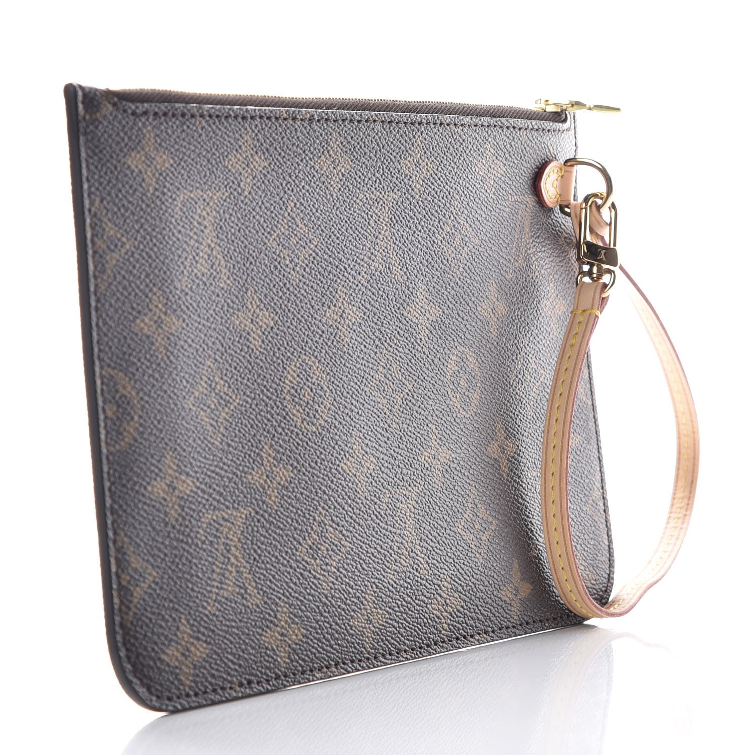 Louis Vuitton Monogram Neverfull MM GM Pochette 3 of 9