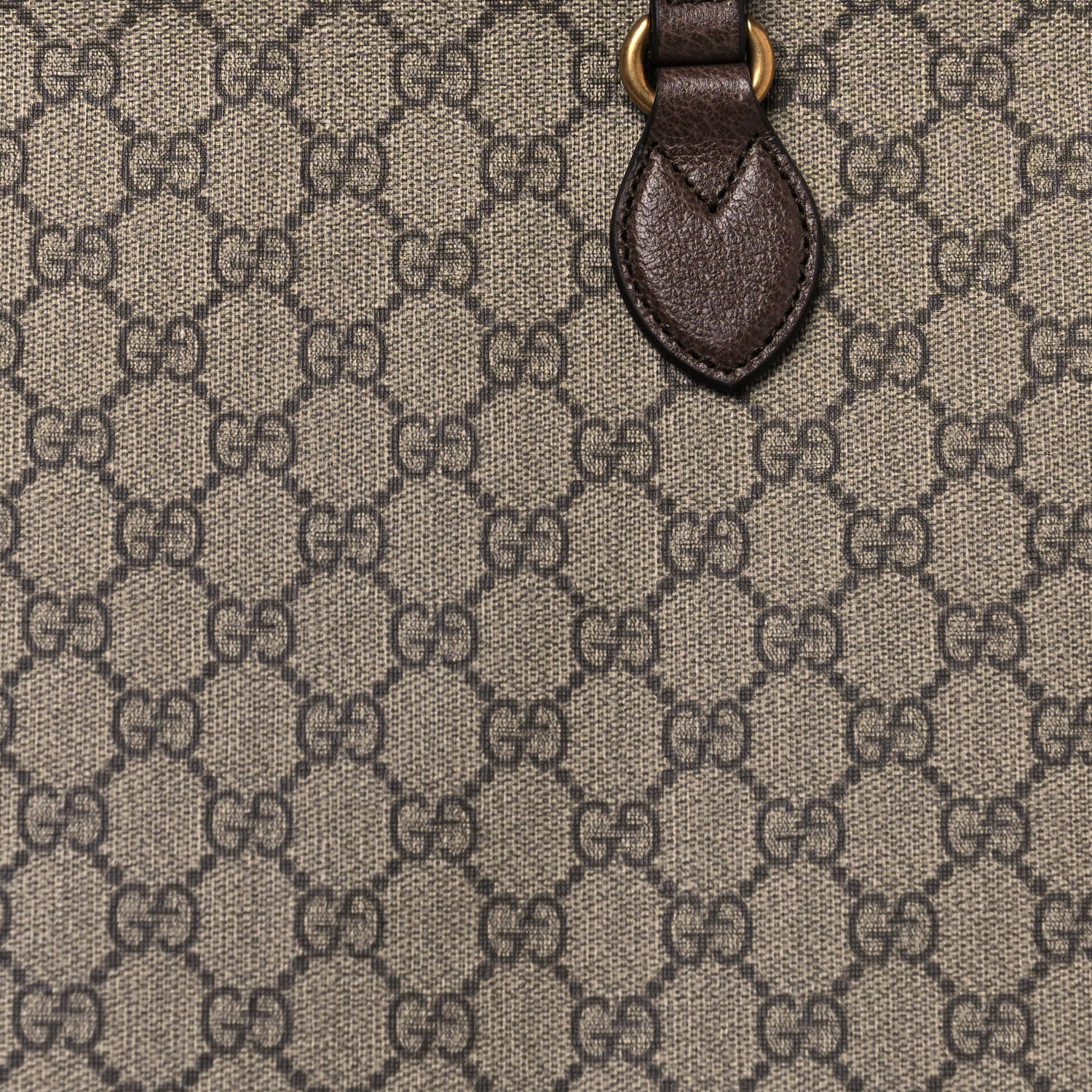 Gucci GG Supreme Monogram Medium Ophidia Shopping Tote Ebony 6 of 10