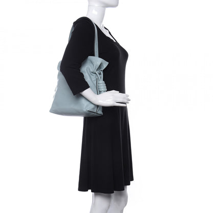 Loewe Nappa Medium Flamenco Knot Bag Crystal Blue 2 of 8