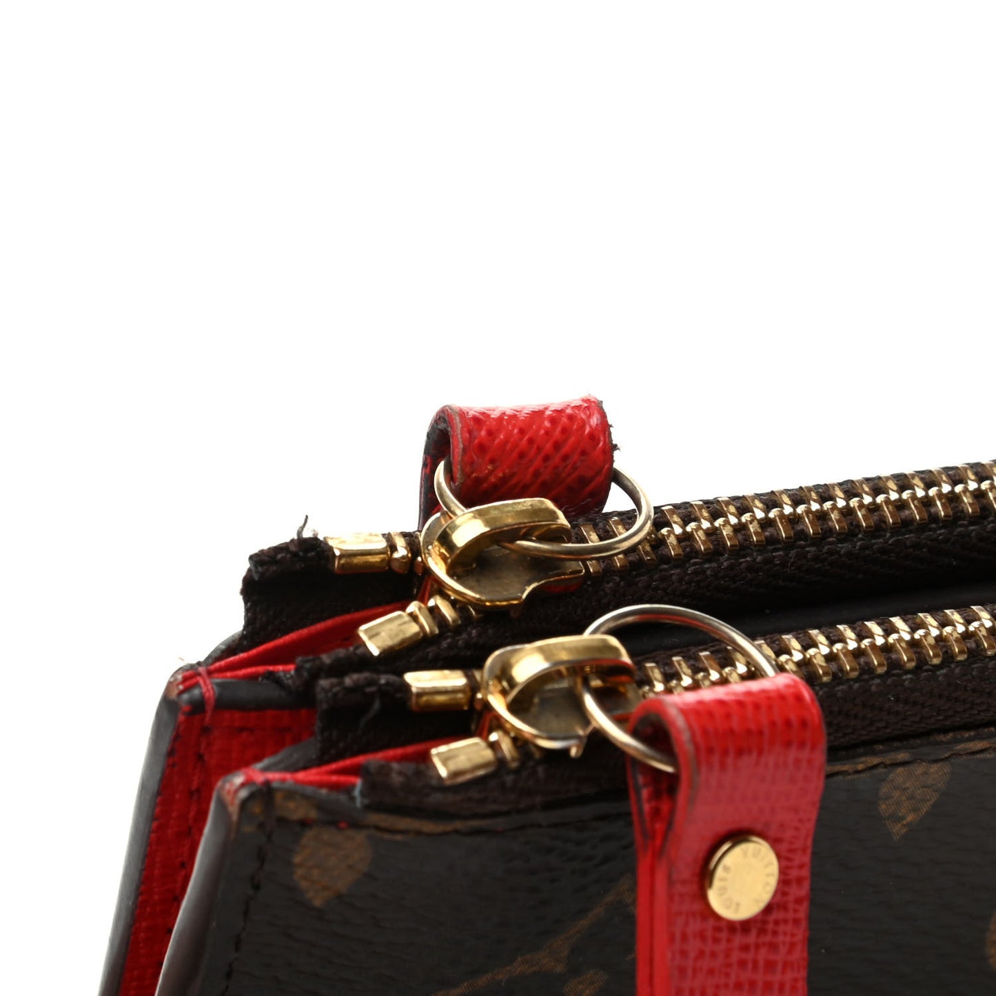 Monogram Adele Wallet Coquelicot
