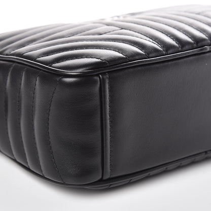 Prada Soft Calfskin Diagramme Crossbody Bag Black 7 of 8