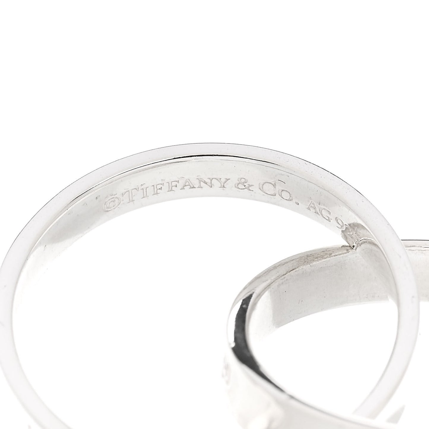 Sterling Silver 1837 Interlocking Circles Ring 54 7