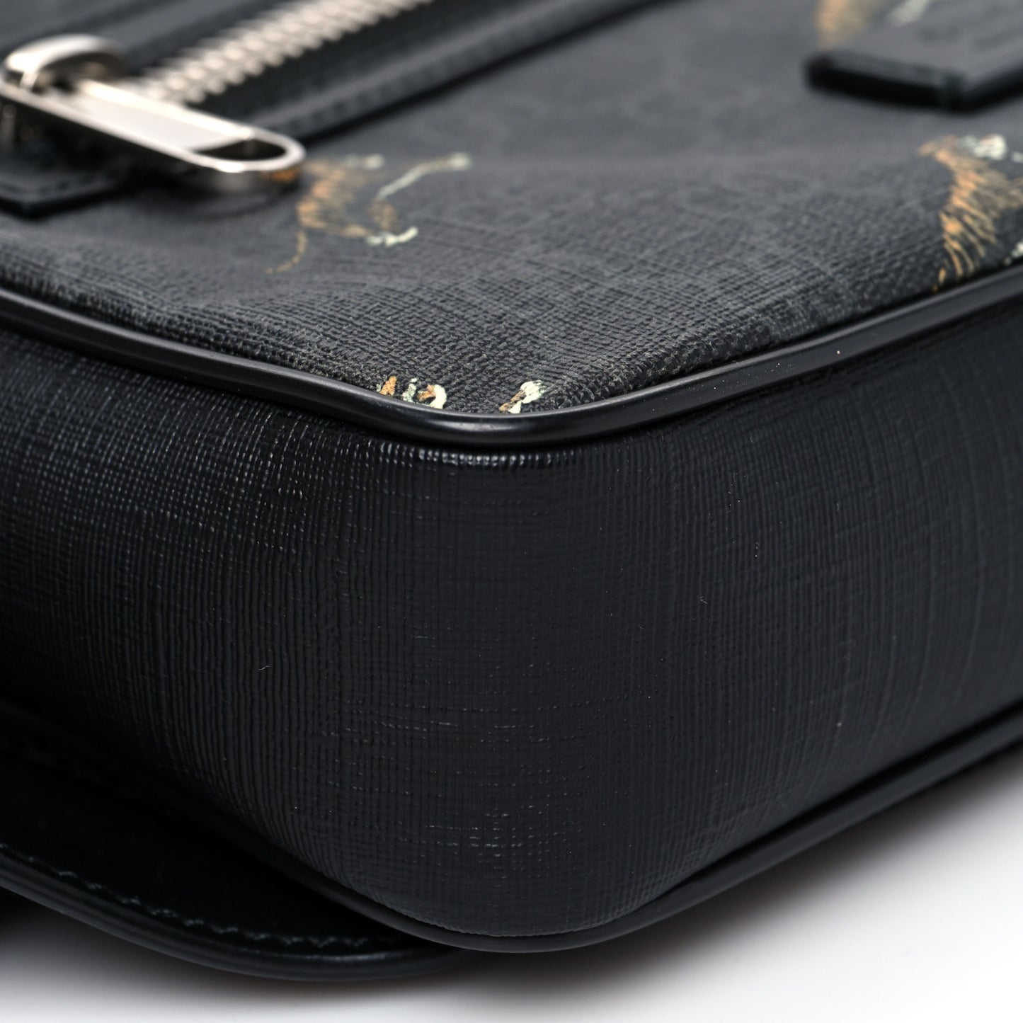 Soft GG Supreme Monogram Tigers Belt Bag Black Multicolor