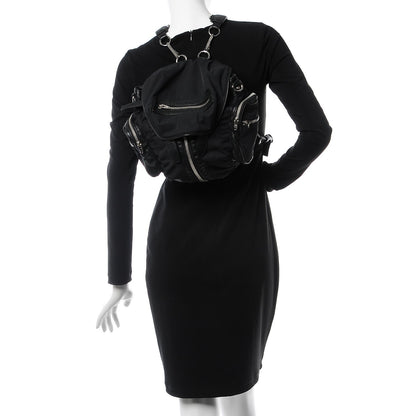 Alexander Wang Nappa Nylon Mini Marti Backpack Black 2 of 12