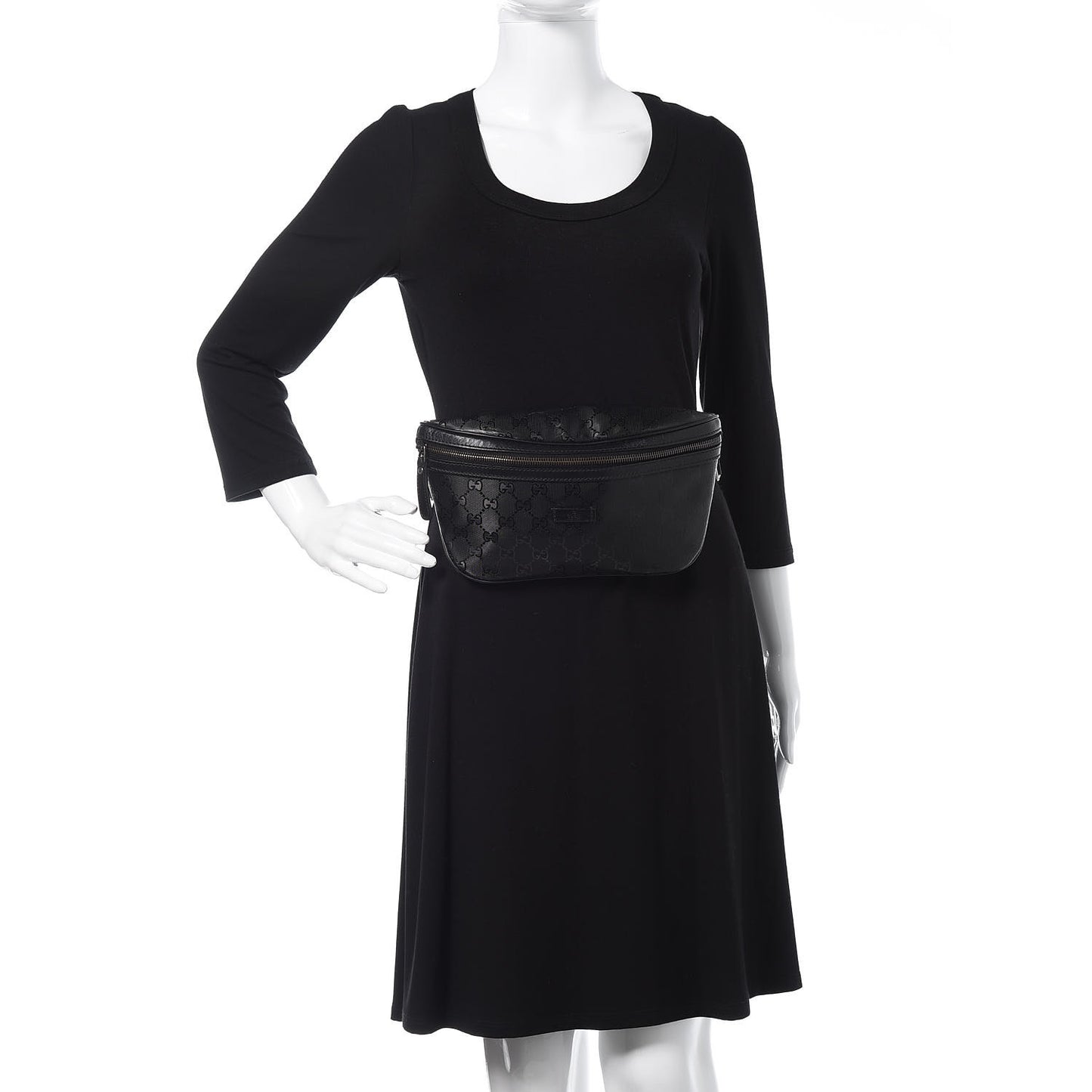 Imprime Monogram Belt Bag Black