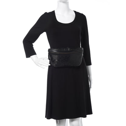 Gucci Imprime Monogram Belt Bag Black 2 of 10