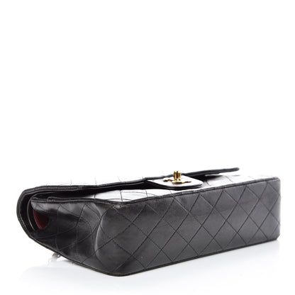 Chanel Lambskin Quilted Medium Double Flap Black 4 of 16