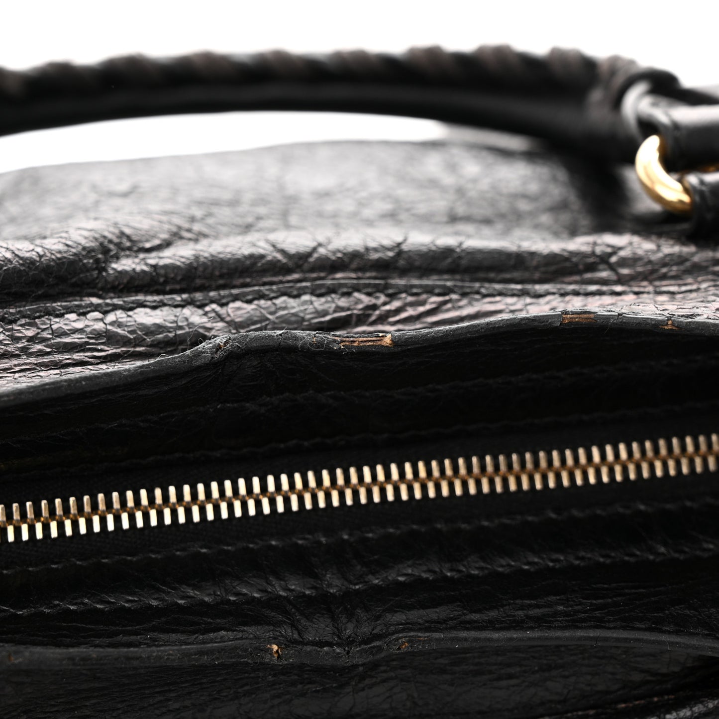 Agneau Giant 12 Gold Hardware City Black