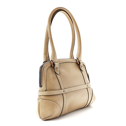 Gucci Calfskin GG Reins Tote Beige 3 of 11