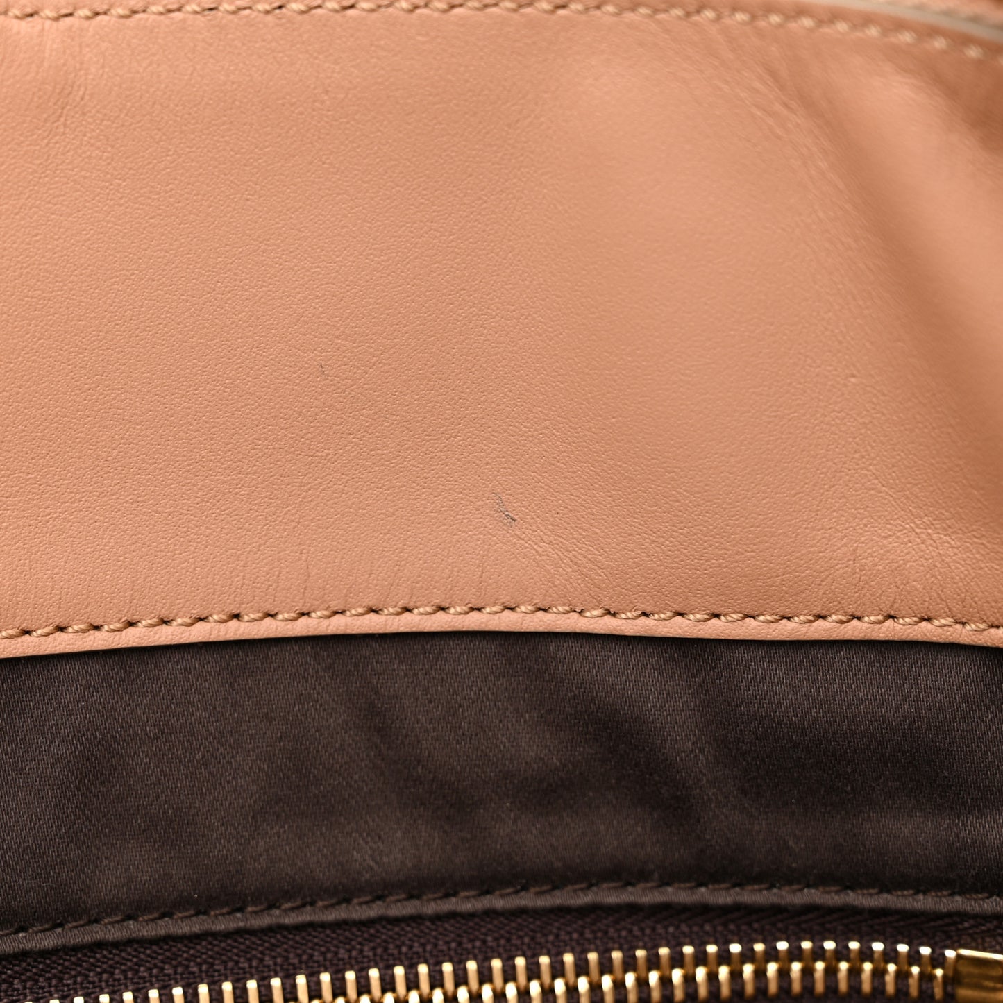 Smooth Calfskin Large Baylee Tote Beige Pink