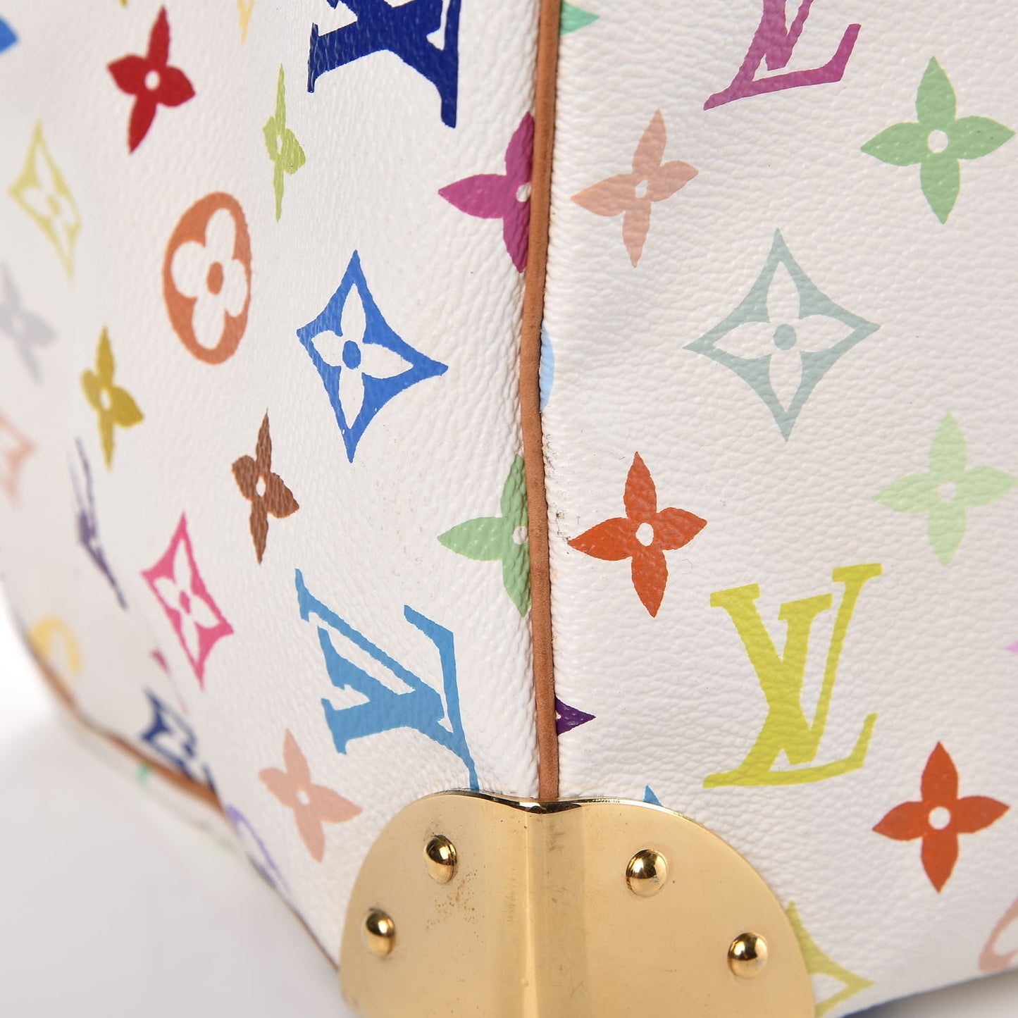 Monogram Multicolor Speedy 30 White