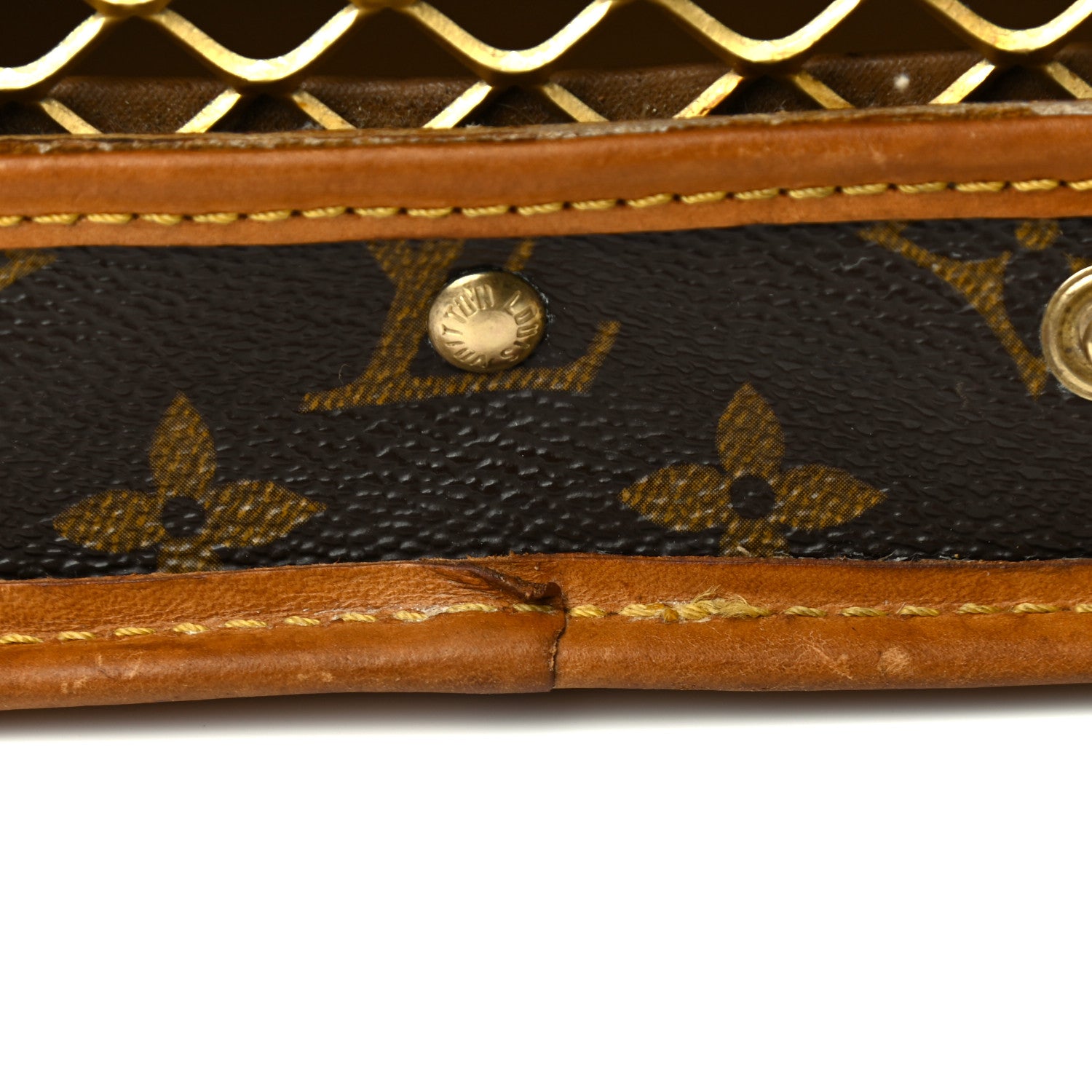 Louis Vuitton Monogram Sac Chien 40 Pet Carrier 10 of 12