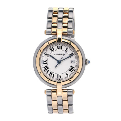 Cartier Stainless Steel 18K Yellow Gold 29mm Panthere Vendome Quartz Watch 1 of 4