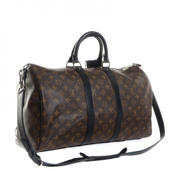 Monogram Macassar Keepall Bandouliere 45