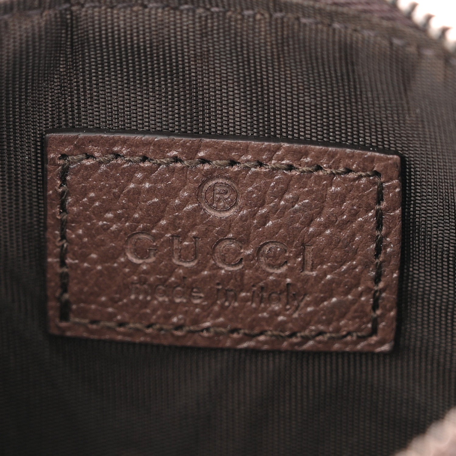 Gucci GG Supreme Monogram Web Ophidia Coin Case Brown 6 of 8