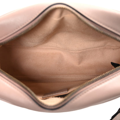 Gucci Calfskin Matelasse Small GG Marmont Chain Shoulder Bag Porcelain Rose 5 of 10