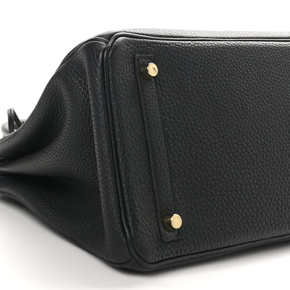 Hermes Togo BIRKIN 30 Black 9 of 10