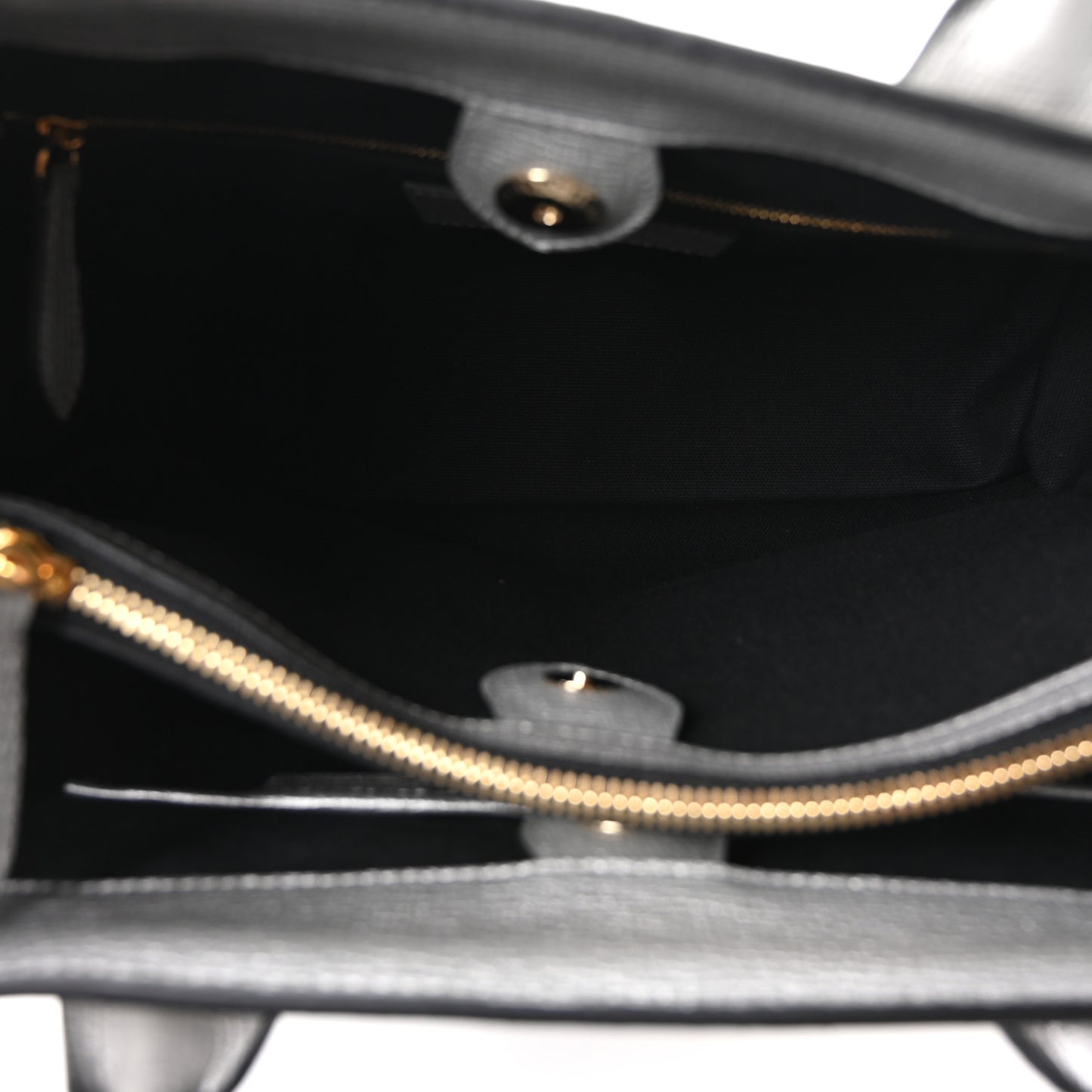 Metallic Grainy Calfskin House Check Medium Banner Tote Silver