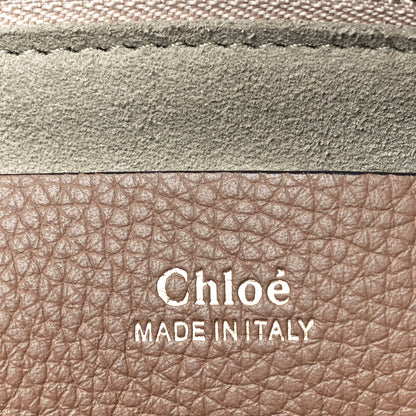Chloe Grained Calfskin Small Hayley Hobo Nut 6 of 9