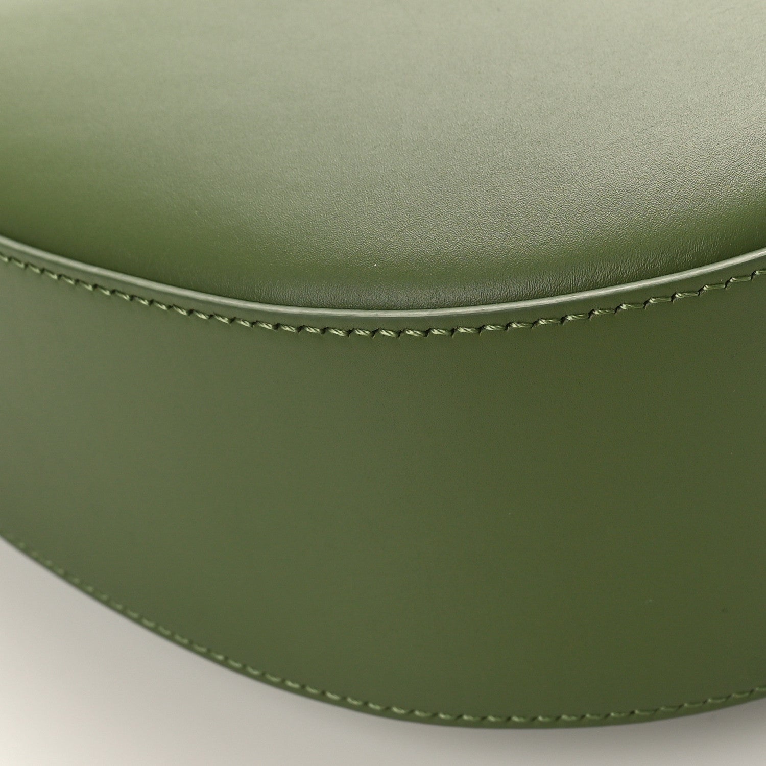 Loewe Satin Calfskin Jacquard Medium Luna Bag Avocado Green 7 of 8