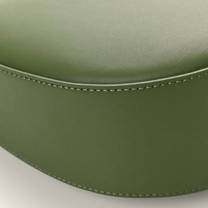 Loewe Satin Calfskin Jacquard Medium Luna Bag Avocado Green 7 of 8