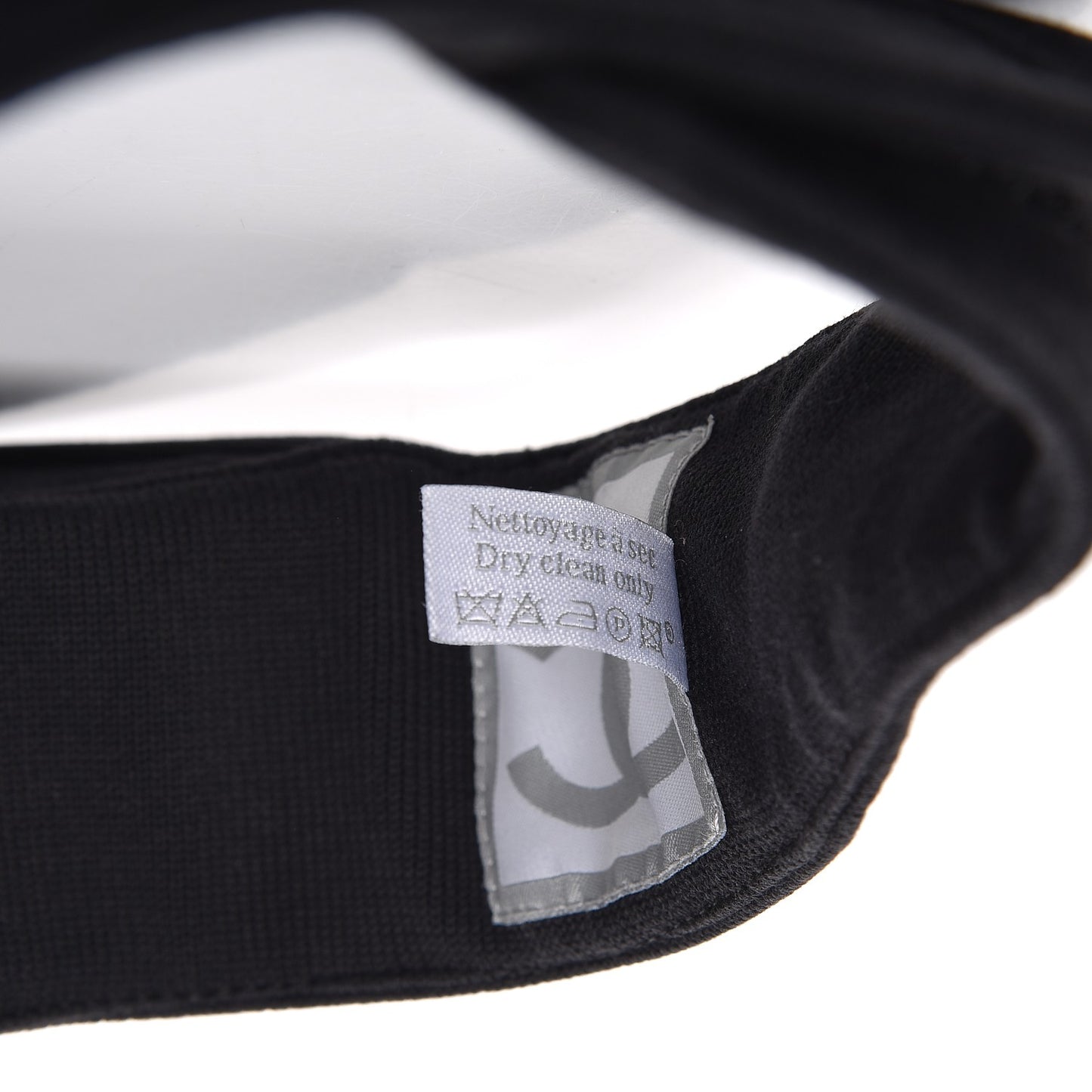 Cotton Tennis Visor MBlack
