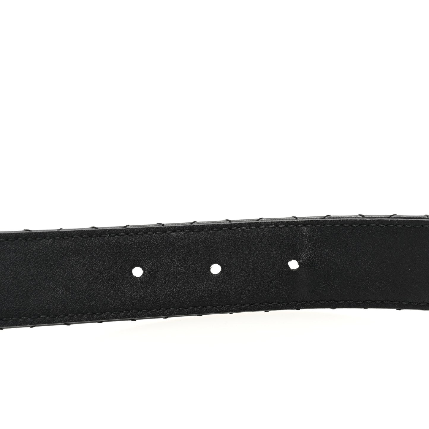 Calfskin Trapuntata Zumi 30mm Belt 75 30 Black