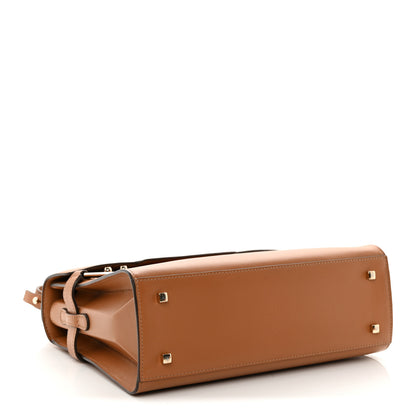 Delvaux Calfskin MM Tempete Satchel Camel 5 of 11