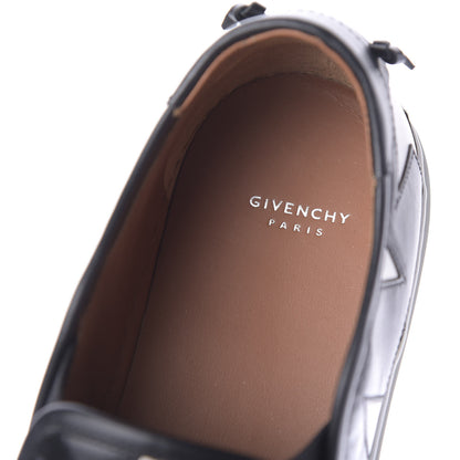 Givenchy Calfskin Skate Star Print Slip On Sneakers 37.5 Black White 9 of 12
