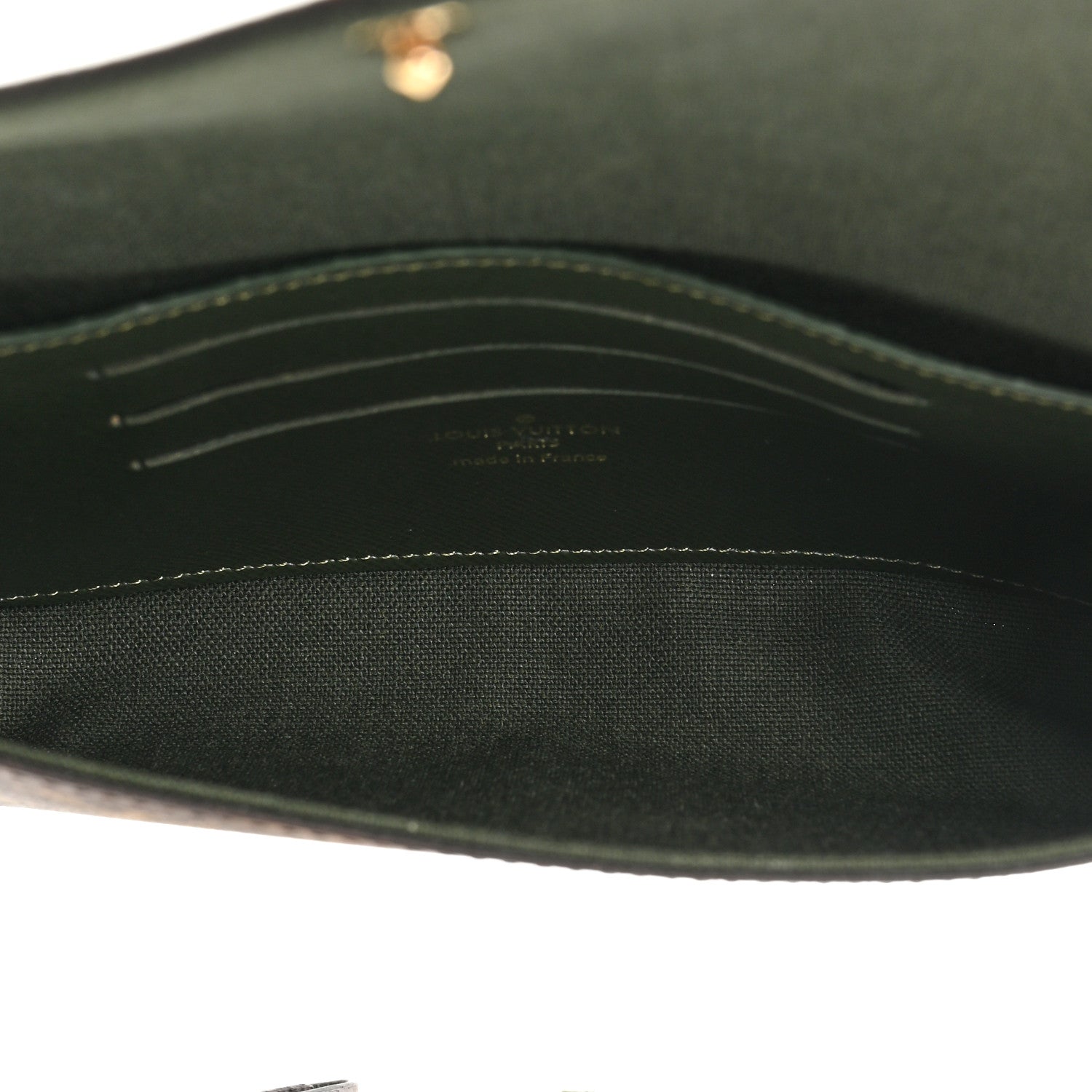 Louis Vuitton Monogram Felicie Strap & Go Kaki 5 of 12