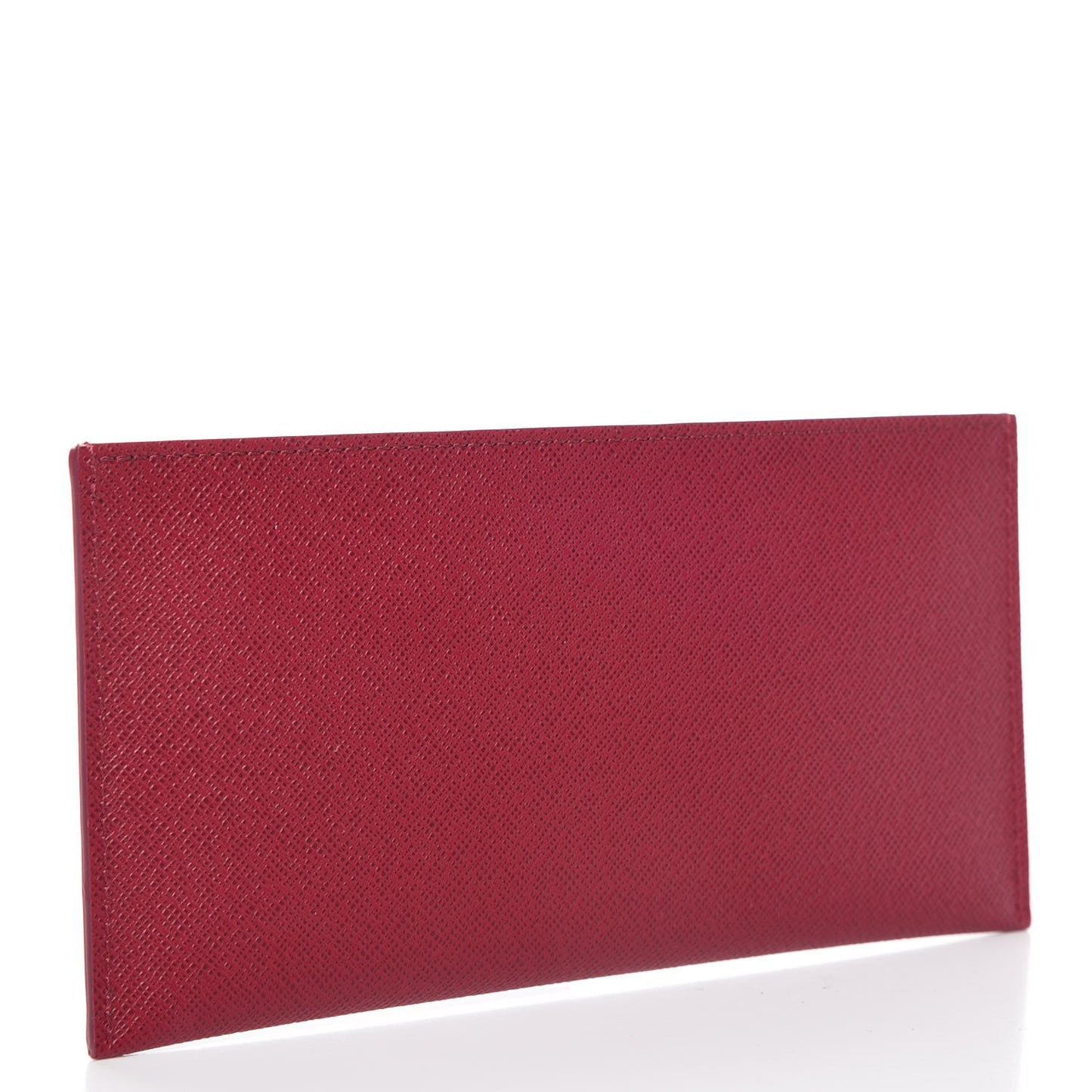 Calfskin Felicie Card Holder Insert Fuchsia