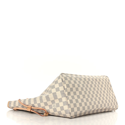 Louis Vuitton Damier Azur Neo Neverfull GM Rose Ballerine 5 of 9