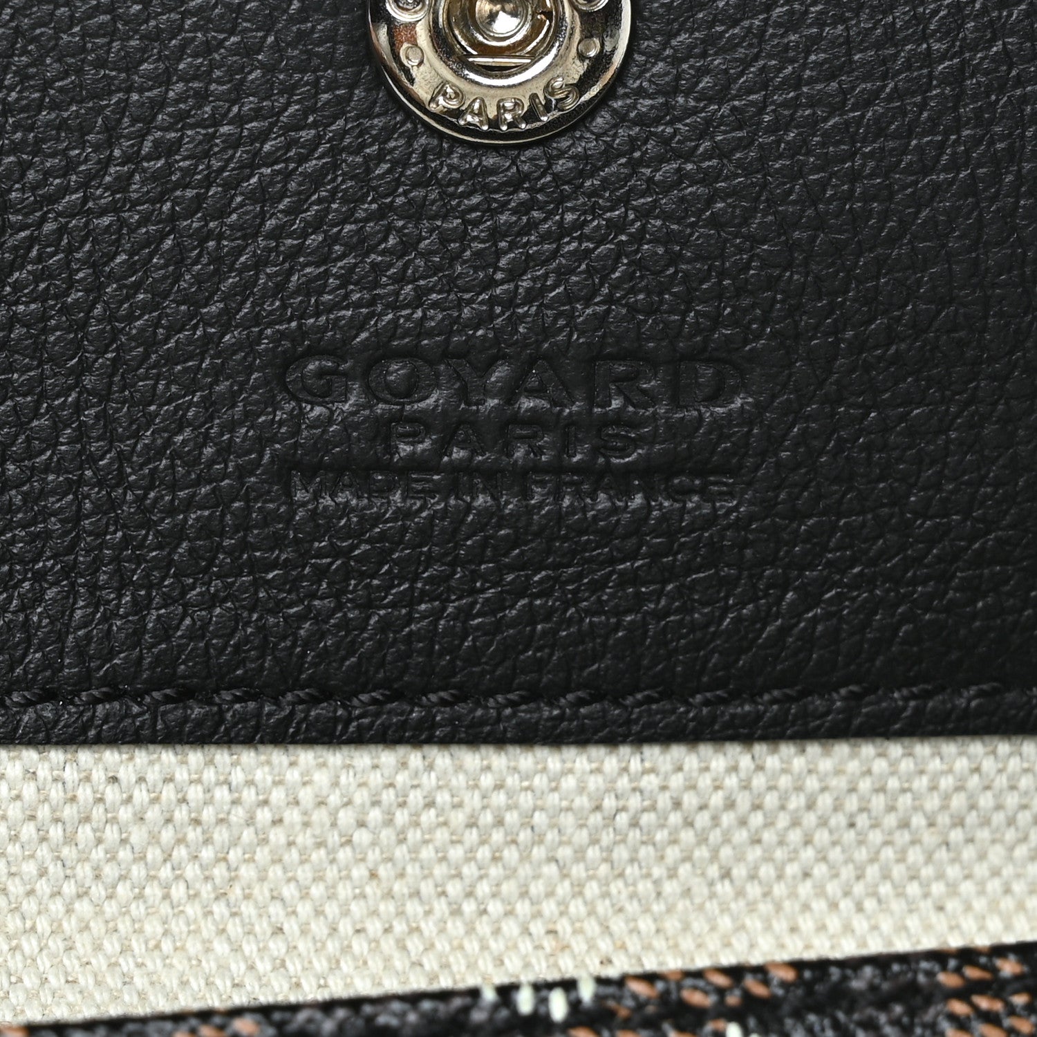 Goyard Goyardine Saint Louis GM Black 8 of 10