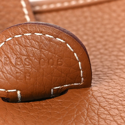 Hermes Taurillon Clemence Evelyne III PM Gold 7 of 9