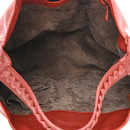 Bottega Veneta Washed Cervo Deerskin Large Hobo Brique 5 of 11