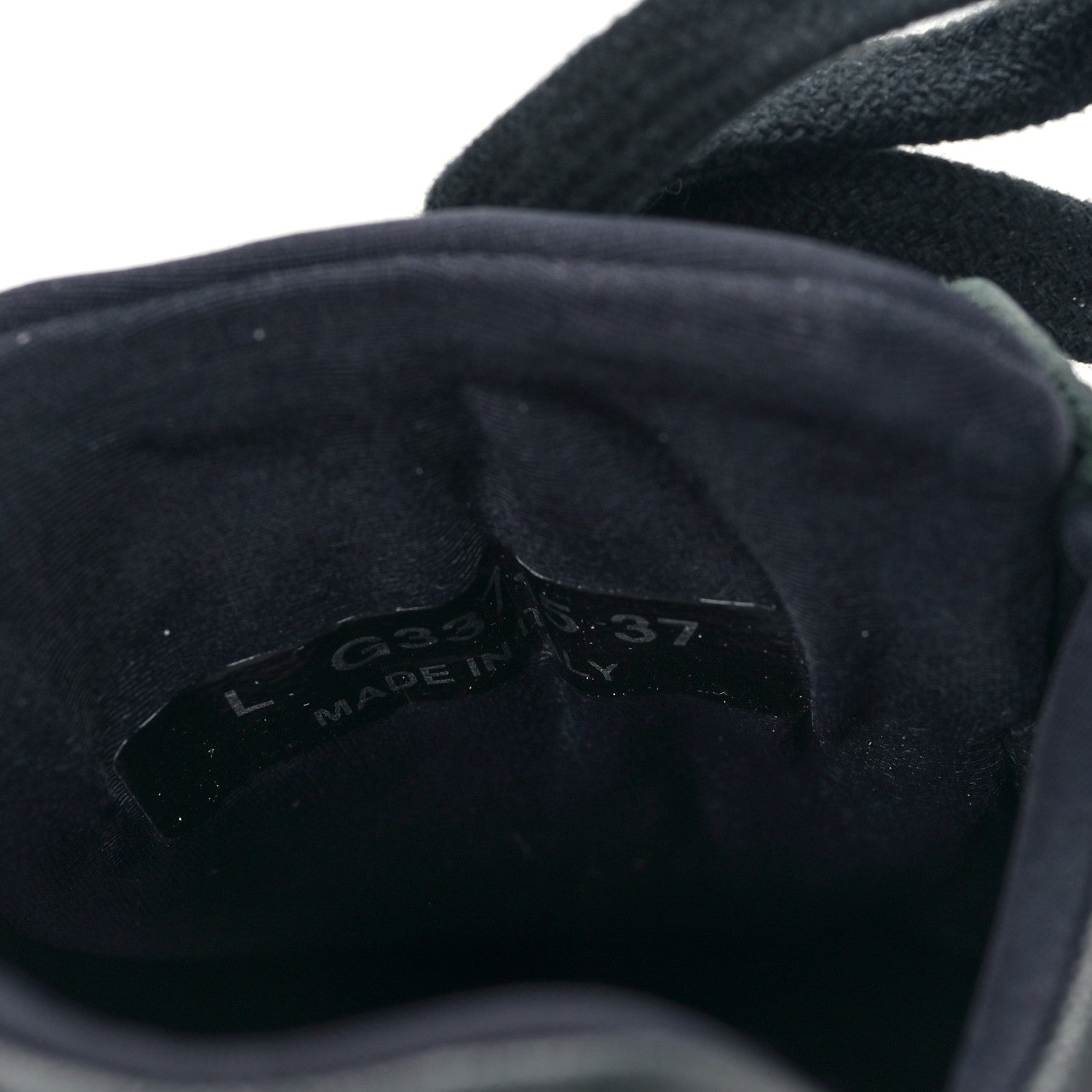 Chanel Fabric Calfskin Suede CC Sneakers 37 Black 8 of 8