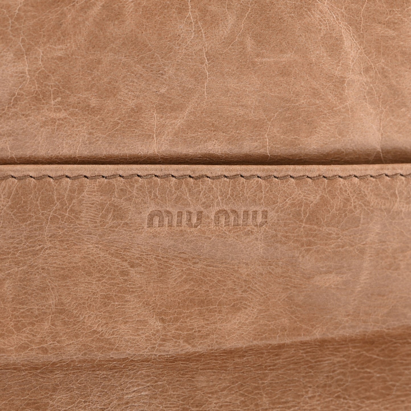 Nappa Matelasse Flap Wallet Pomice