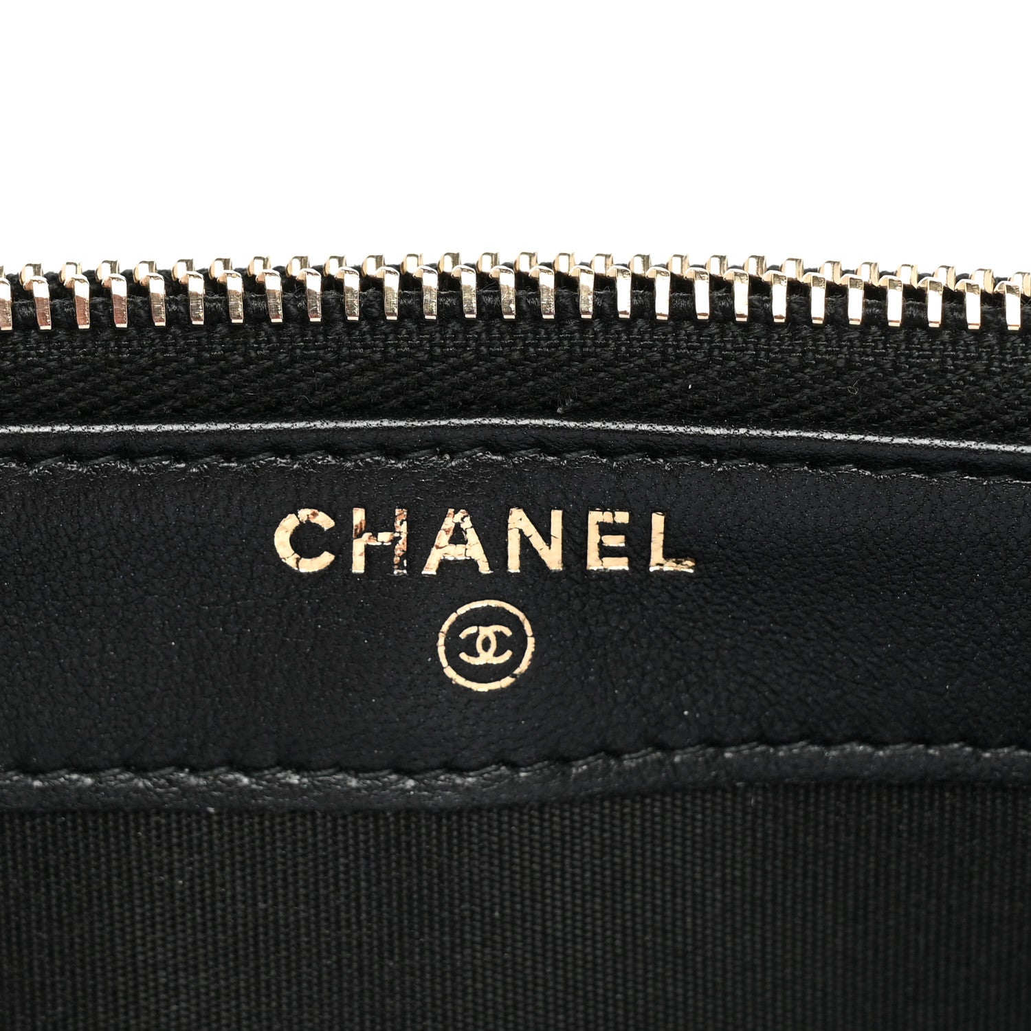 Chanel Goatskin Enamel Quilted Small Clutch With Chain Black 8 of 13