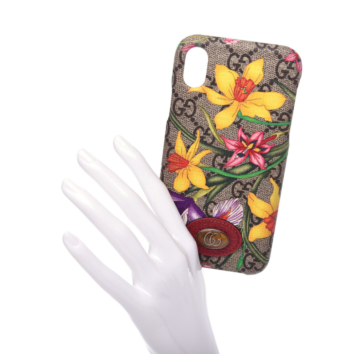 GG Supreme Monogram Flora Ophidia iPhone XR Case