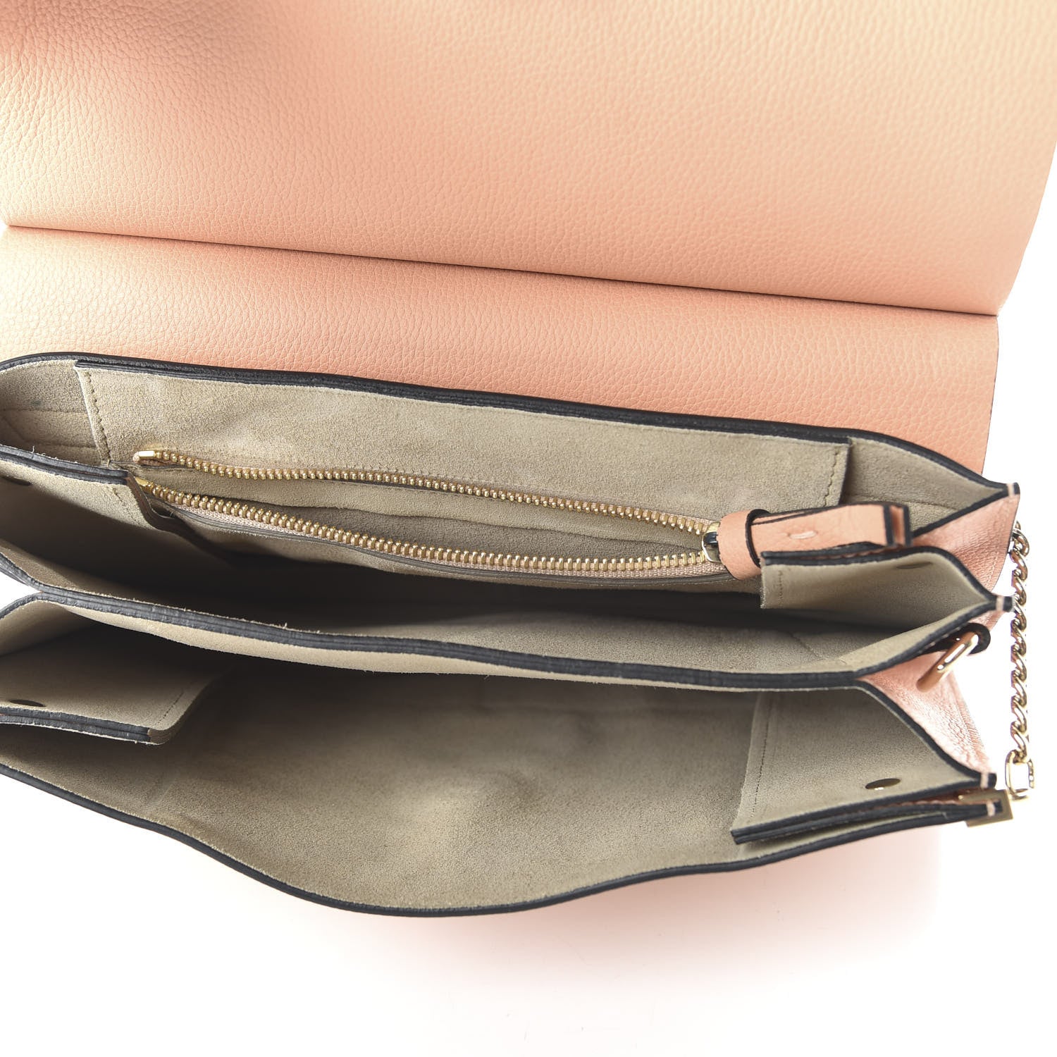 Chloe Calfskin Medium Faye Shoulder Bag Blush Nude 5 of 9