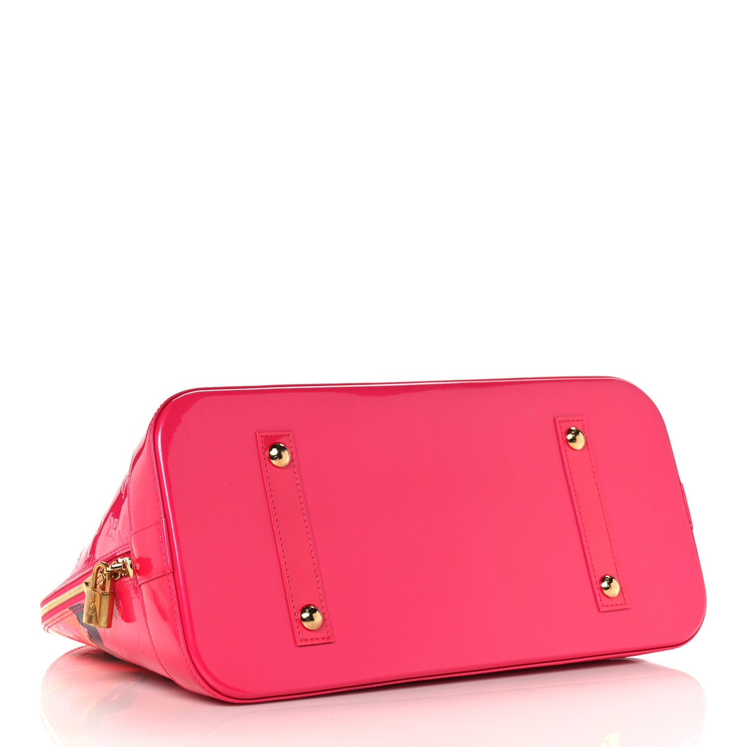 Louis Vuitton Vernis Roses Alma MM Rose Pop 3 of 9