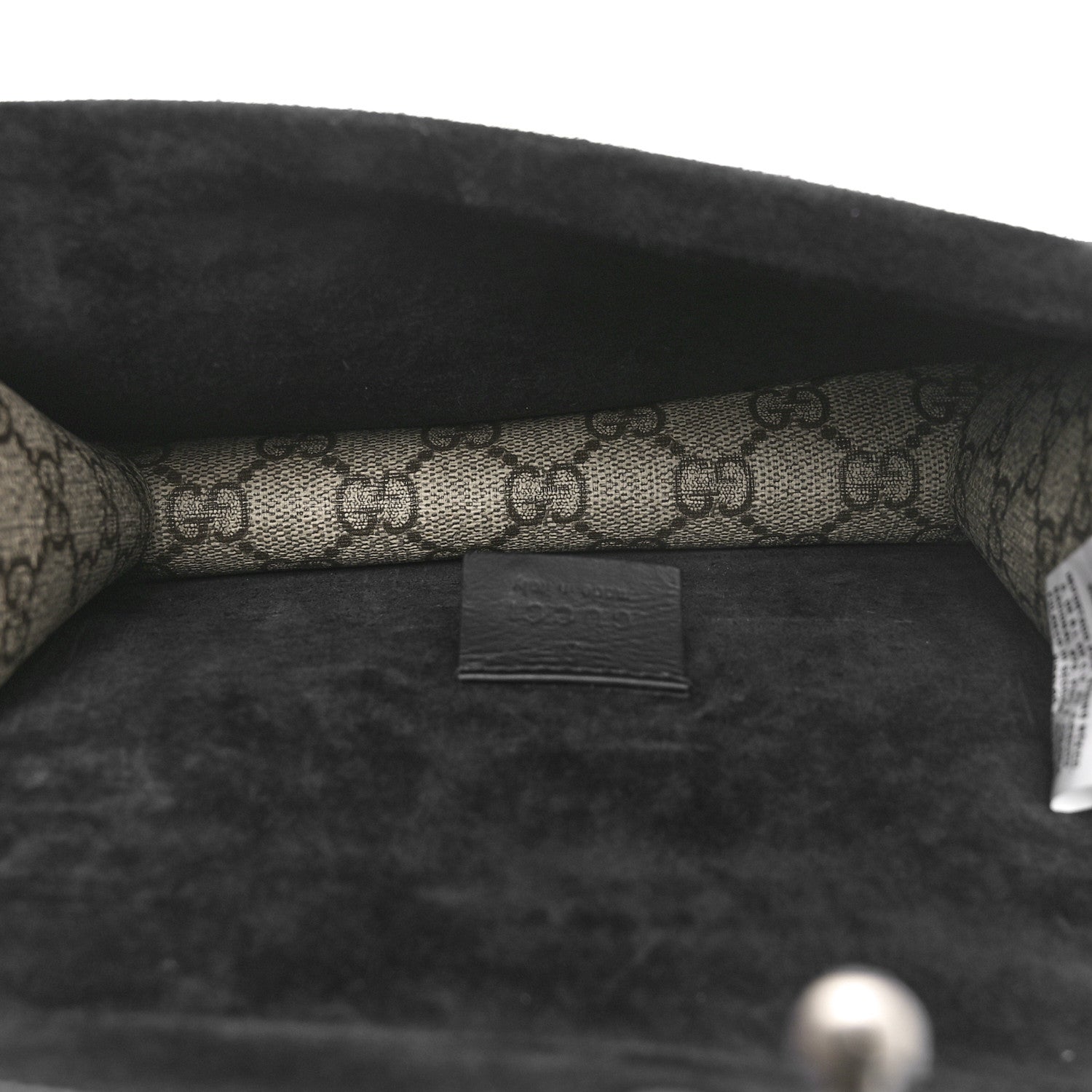 Gucci GG Supreme Monogram Mini Dionysus Shoulder Bag Black 5 of 11