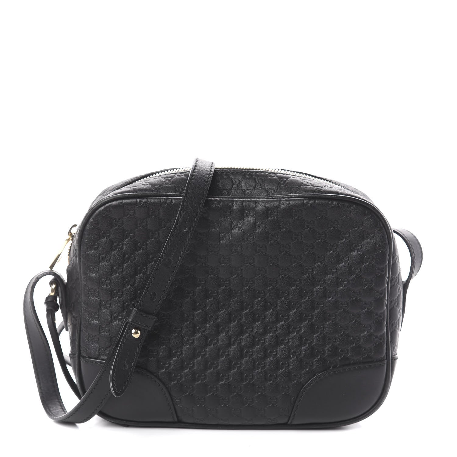 Gucci Microguccissima Mini Bree Messenger Bag Black 1 of 8