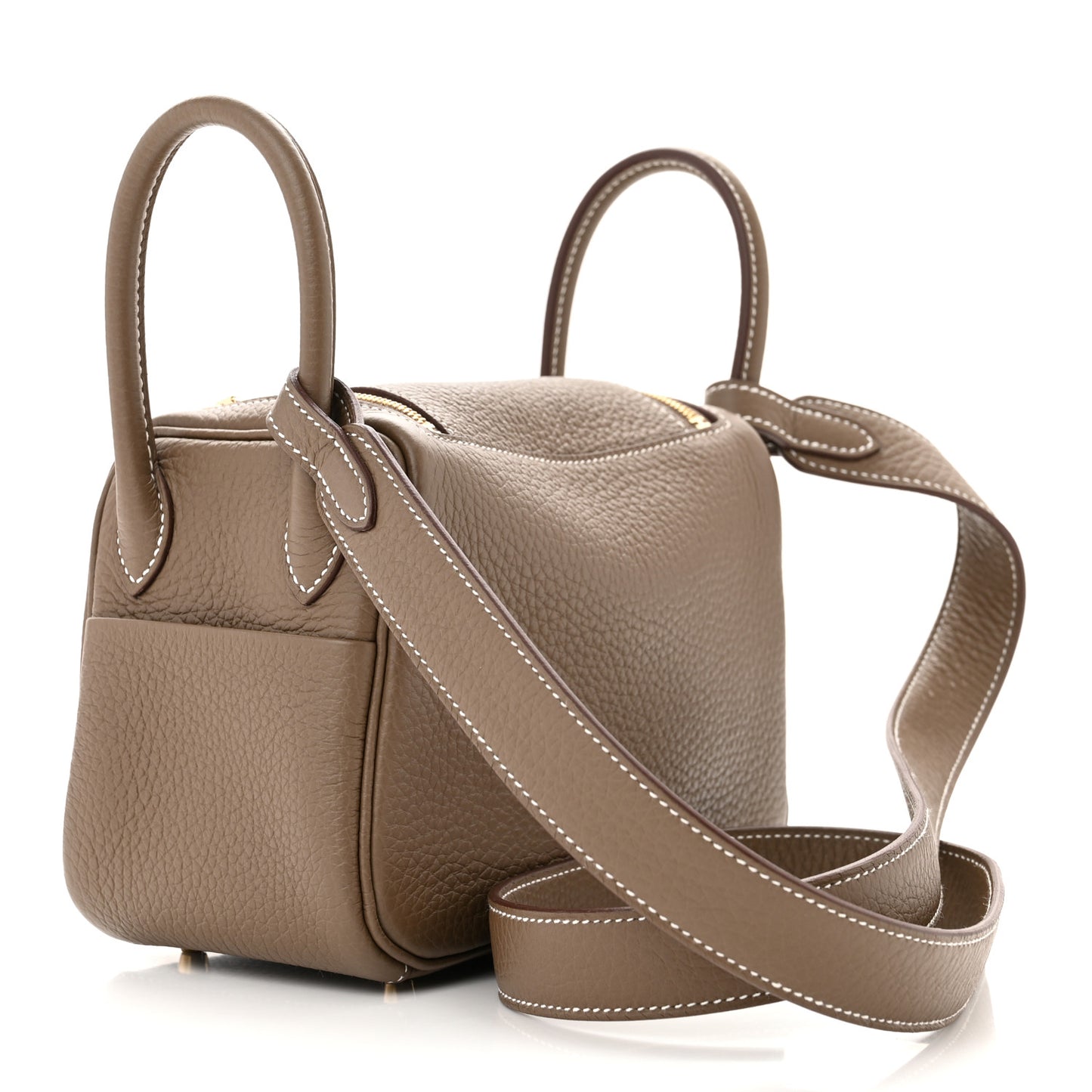 Taurillon Clemence Mini Lindy 20 Etoupe