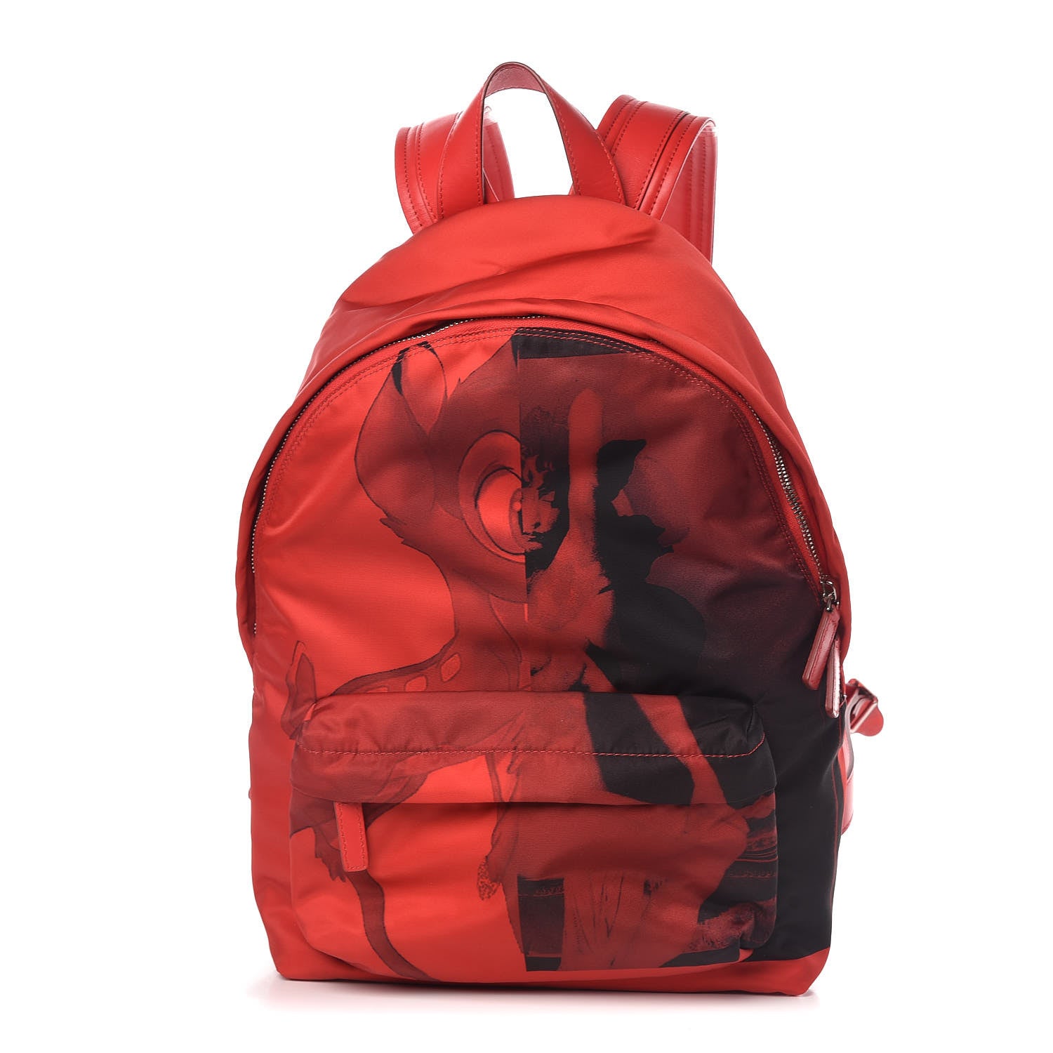 Givenchy Nylon Bambi Print Small Backpack Red 1 of 9