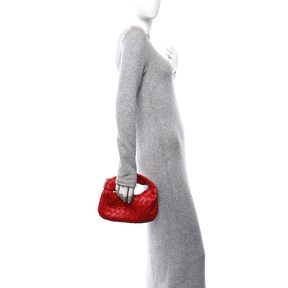 Bottega Veneta Nappa Intrecciato Mini Jodie Red 2 of 11
