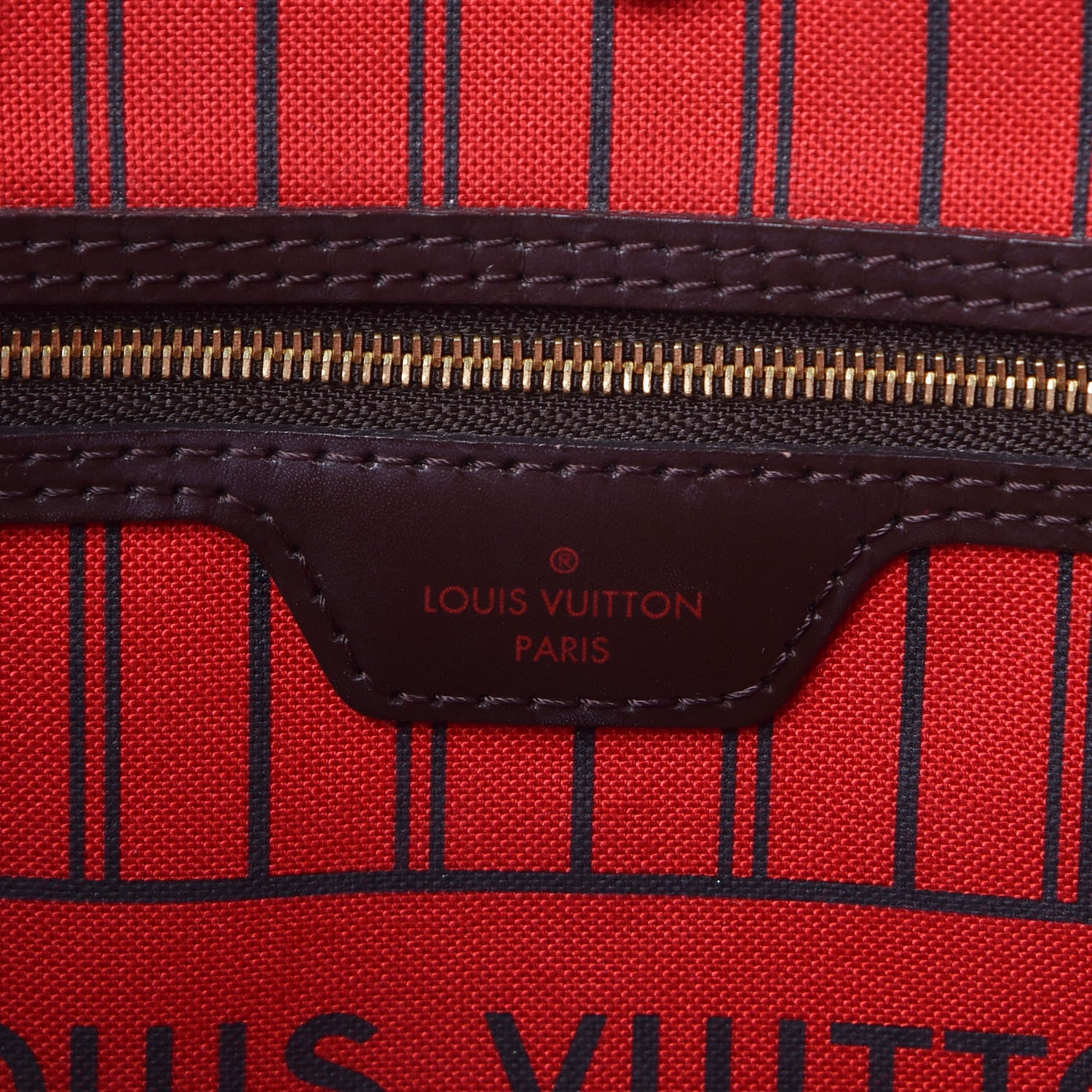Louis Vuitton Damier Ebene Neo Neverfull MM 9 of 10