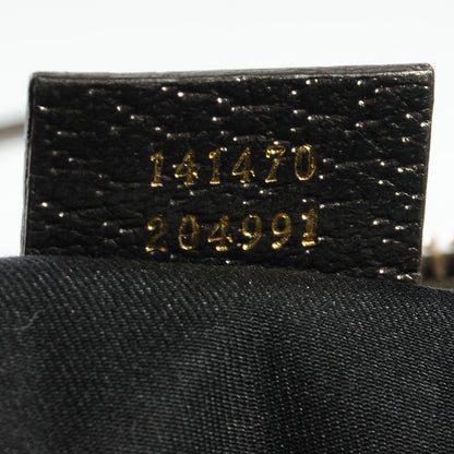 Gucci Monogram Medium Abbey Tote Metallic 8 of 8