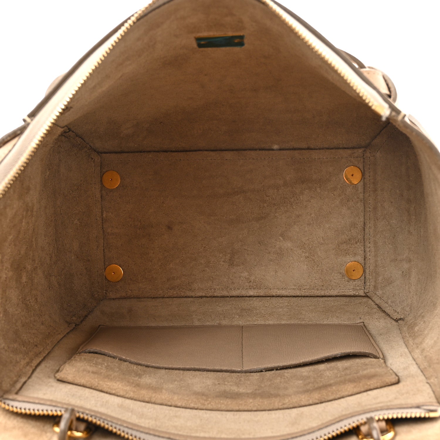 Celine Grained Calfskin Mini Belt Bag Light Taupe 5 of 12